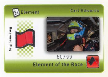 2009 Wheels Element - Elements of the Race Red Flag #ERR-CE Carl Edwards Front