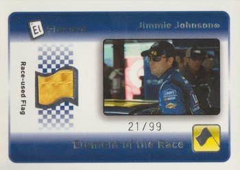 2009 Wheels Element - Elements of the Race Yellow Flag #ERY-JJ Jimmie Johnson Front