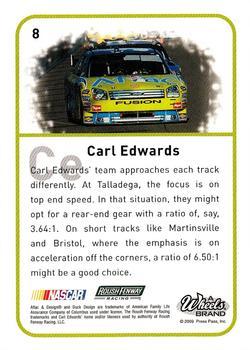 2009 Wheels Element - Radioactive #8 Carl Edwards Back