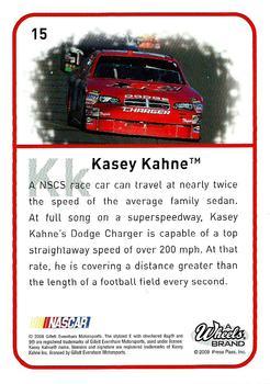 2009 Wheels Element - Radioactive #15 Kasey Kahne Back