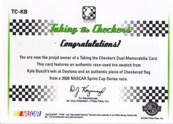 2009 Wheels Element - Taking the Checkers #TC-KB Kyle Busch Back