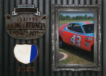 2009 Press Pass Legends - Artifacts Sheet Metal Bronze #RP-S Richard Petty Front