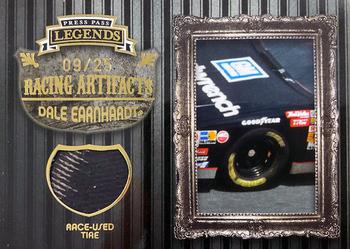2009 Press Pass Legends - Artifacts Tires Gold #DE-T Dale Earnhardt Front