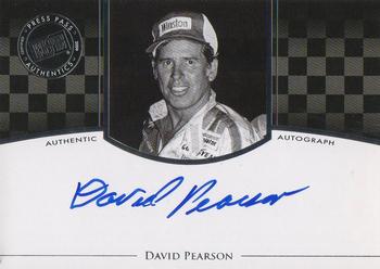 2009 Press Pass Legends - Autographs #NNO David Pearson Front