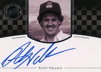 2009 Press Pass Legends - Autographs #NNO Rusty Wallace Front