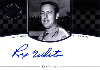 2009 Press Pass Legends - Autographs #NNO Rex White Front