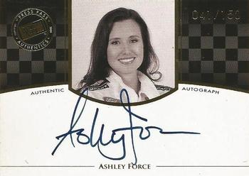 2009 Press Pass Legends - Autographs Gold #NNO Ashley Force Hood Front