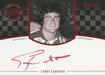2009 Press Pass Legends - Autographs Red #NNO Terry Labonte Front