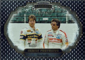 2009 Press Pass Legends - Family Portraits #FP7 Andretti Family Front