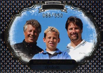 2009 Press Pass Legends - Family Portraits #FP8 Andretti Family Front