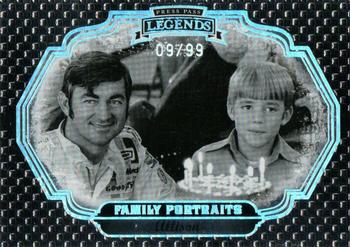 2009 Press Pass Legends - Family Portraits Holofoil #FP3 Allison Family Front