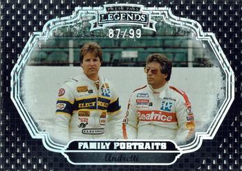 2009 Press Pass Legends - Family Portraits Holofoil #FP7 Andretti Family Front