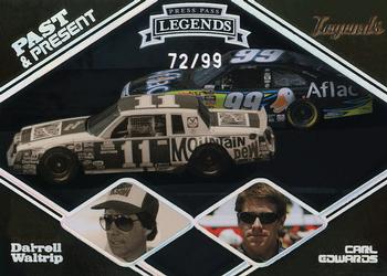 2009 Press Pass Legends - Past and Present Holofoil #PP 7 Darrell Waltrip/Carl Edwards Front