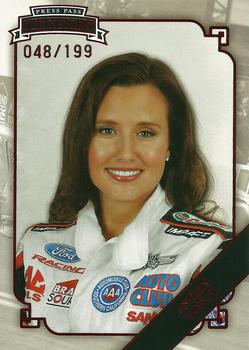2009 Press Pass Legends - Red #45 Ashley Force Hood Front