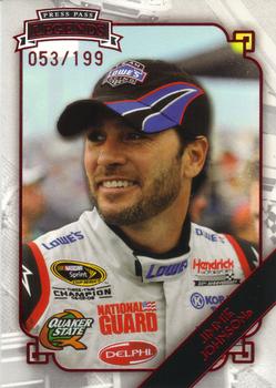 2009 Press Pass Legends - Red #48 Jimmie Johnson Front