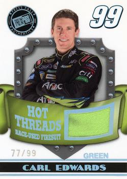 2009 Press Pass Premium - Hot Threads #HT-CE Carl Edwards Front