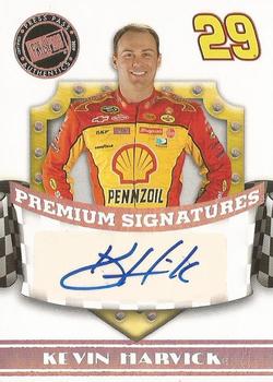 2009 Press Pass Premium - Premium Signatures #NNO Kevin Harvick Front