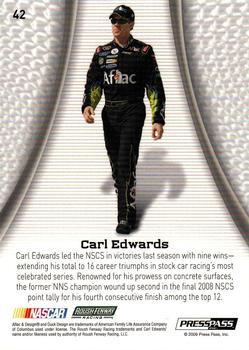 2009 Press Pass Showcase - 2nd Gear #42 Carl Edwards Back
