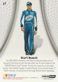 2009 Press Pass Showcase - 2nd Gear #47 Kurt Busch Back