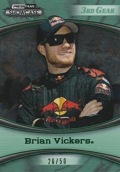2009 Press Pass Showcase - 3rd Gear #12 Brian Vickers Front