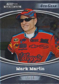 2009 Press Pass Showcase - 4th Gear #6 Mark Martin Front
