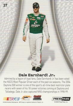 2009 Press Pass Showcase - 4th Gear #37 Dale Earnhardt Jr. Back