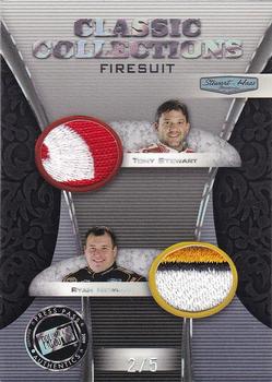 2009 Press Pass Showcase - Classic Collections Firesuit Patch #CCF-9 Tony Stewart / Ryan Newman Front