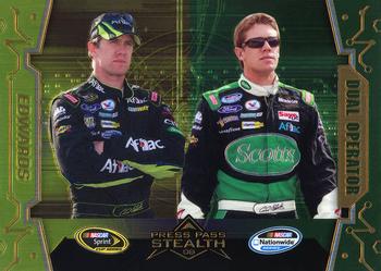 2009 Press Pass Stealth - Chrome Brushed Metal #71 Carl Edwards Front