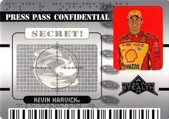 2009 Press Pass Stealth - Press Pass Confidential Secret! #PC 14 Kevin Harvick Front
