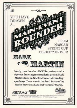 2009 Wheels Main Event - Fast Pass Purple #16 Mark Martin Back