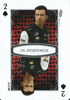 2009 Wheels Main Event - Playing Cards Blue #2♠ J.R. Fitzpatrick Front