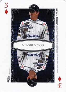 2009 Wheels Main Event - Playing Cards Blue #3♦ Colin Braun Front