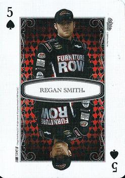 2009 Wheels Main Event - Playing Cards Blue #5♠ Regan Smith Front