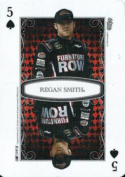 2009 Wheels Main Event - Playing Cards Red #5♠ Regan Smith Front