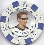 2009 Wheels Main Event - Poker Chip #NNO Brad Keselowski Front