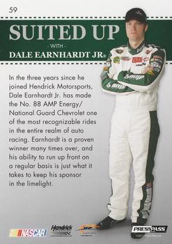 2011 Press Pass Premium #59 Dale Earnhardt Jr. Back