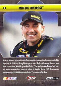 2011 Press Pass Stealth #38 Marcos Ambrose Back