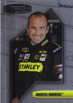 2011 Press Pass Stealth #38 Marcos Ambrose Front