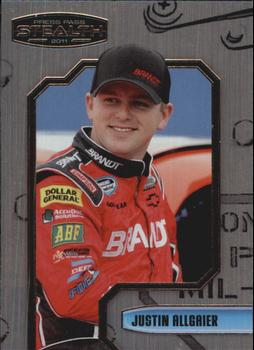 2011 Press Pass Stealth #55 Justin Allgaier Front