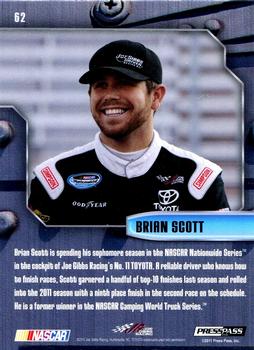 2011 Press Pass Stealth #62 Brian Scott Back