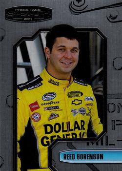 2011 Press Pass Stealth #64 Reed Sorenson Front