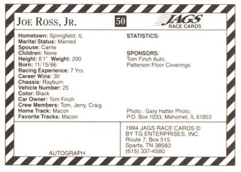 1994 Jags #50 Joe Ross Jr. Back