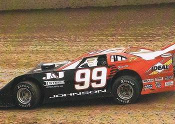 2003 Volunteer Racing Promotions Dirt Trax #NNO Johnny Johnson Front