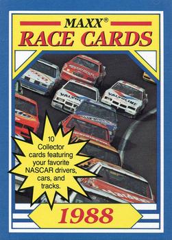 1988 Maxx #1 Cover Card Front
