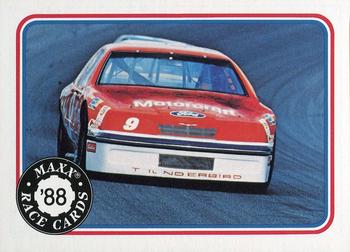 1988 Maxx #22 Bill Elliott's Car Front