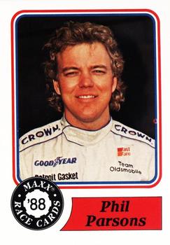 1988 Maxx #26 Phil Parsons Front