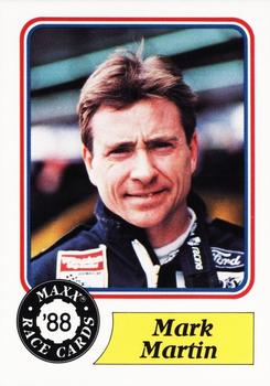 1988 Maxx #48 Mark Martin Front