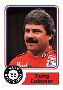 1988 Maxx #63 Terry Labonte Front