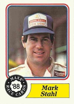 1988 Maxx #71 Mark Stahl Front