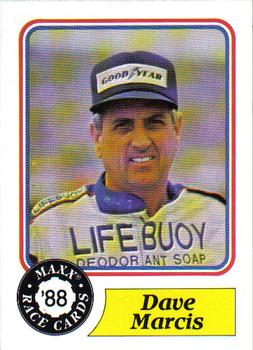 1988 Maxx #44 Dave Marcis Front